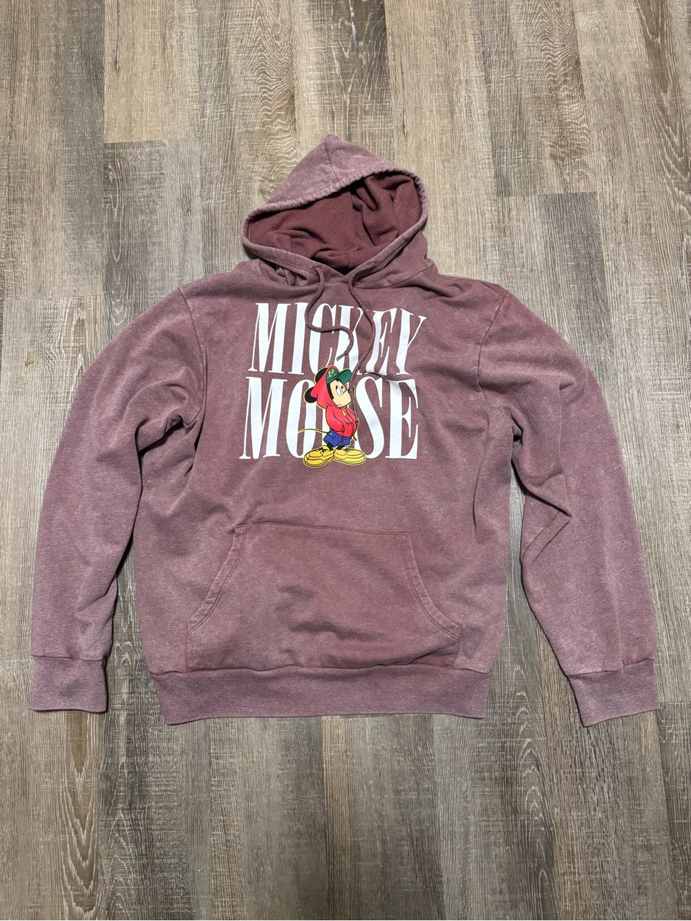 Disney Mickey Mouse Mauve Pullover Hoodie